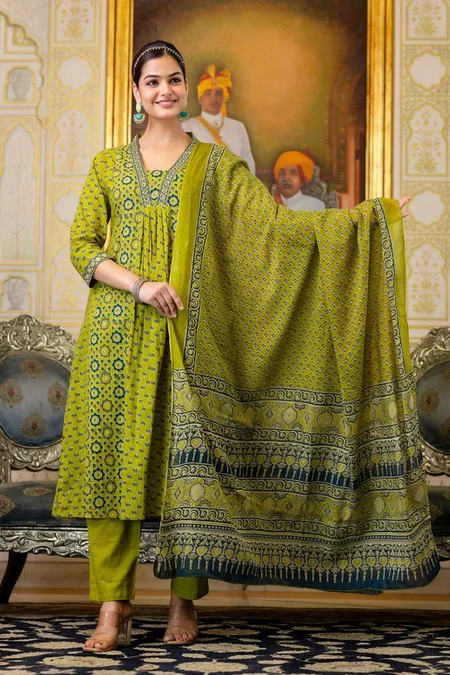 Naisha K 107 Fine Cotton Readymade Dress Bulk Orders In India